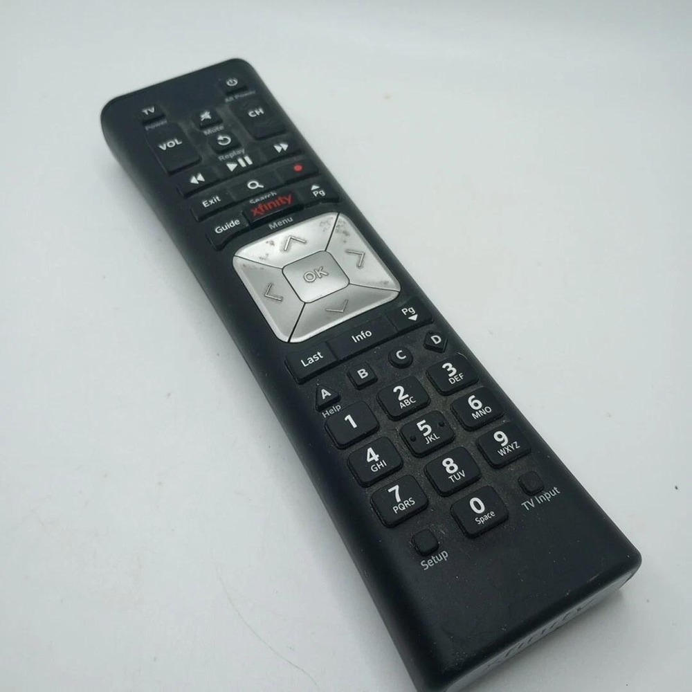 Xfinity XR5 v4-R Cable Box TV Remote Control Comcast X1 Backlit Black OEM